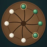 Mū Tōrere eight-pointed star board