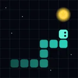 Solar Snake comet trail arcade game